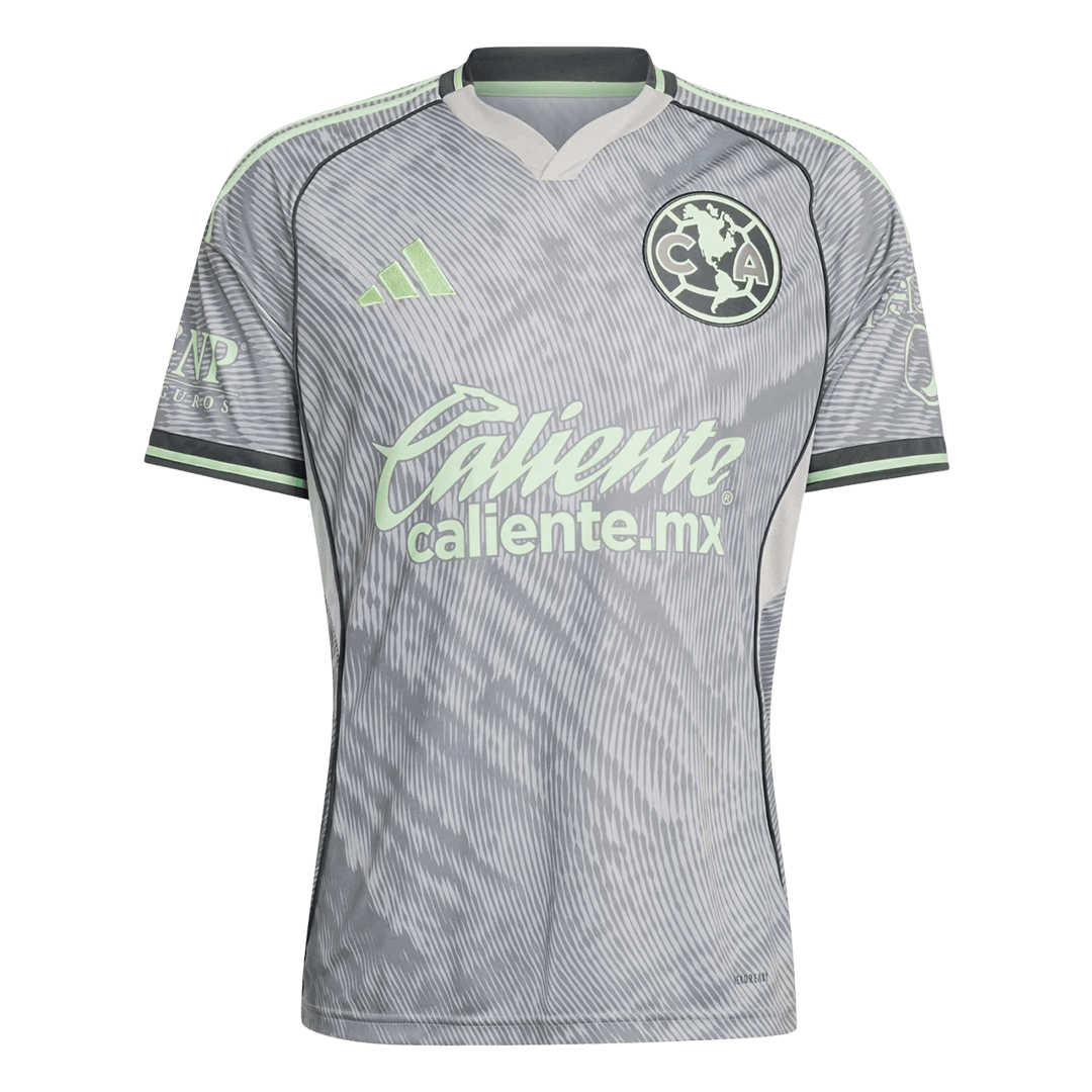 Club America Third Soccer Jersey 25/26 Gray