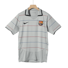 Barcelona Away Soccer Jersey Retro 2003/04