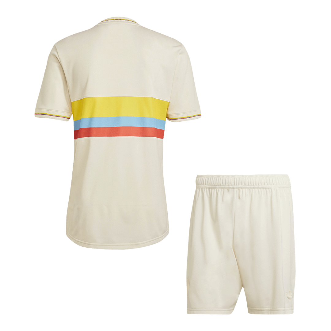 Kolumbien Fußballtrikot-Set 2024 (Trikot + Shorts) – 100. Jubiläum