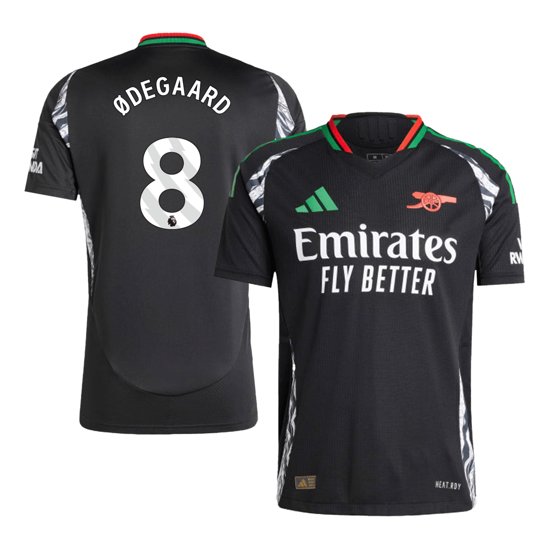 Arsenal ØDEGAARD ​​#8 Auswärts-Fußballtrikot Authentic 2024/25