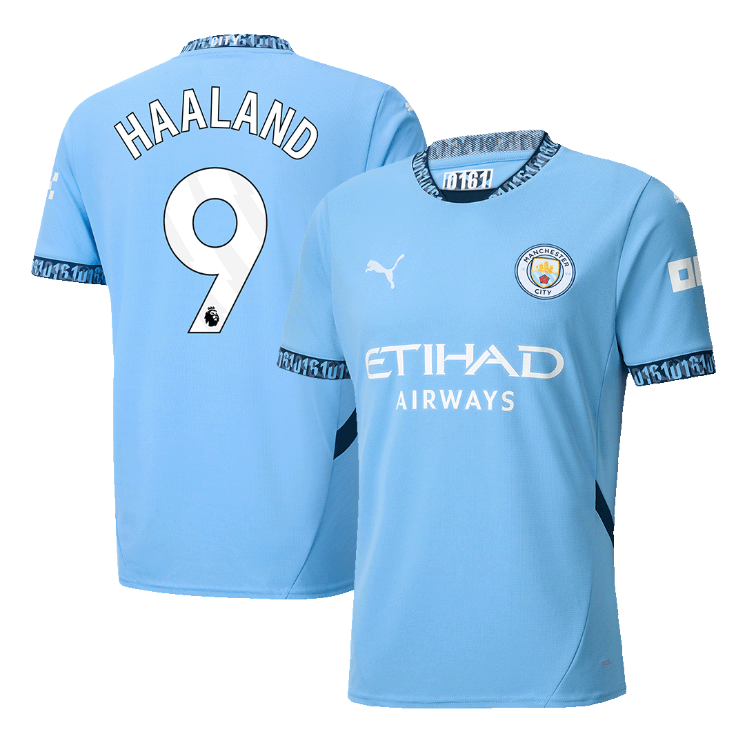 Manchester City HAALAND #9 Home Jersey