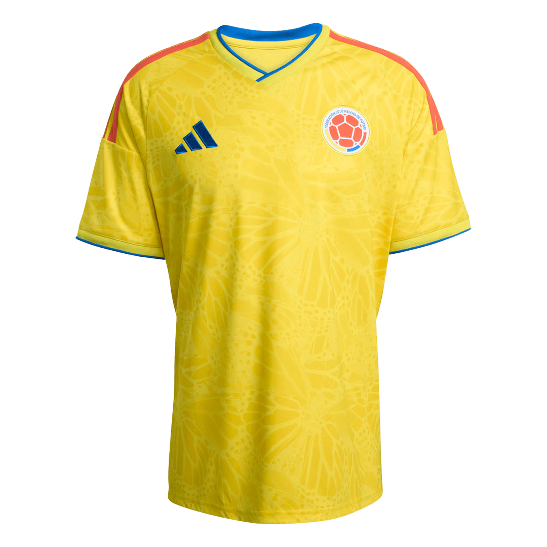 Colombia Home Soccer Jersey World Cup 2026 Yellow