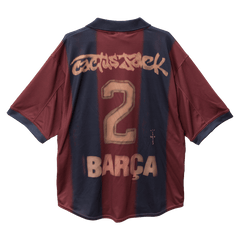 Barcelona Home Soccer Jersey Retro 2000/01