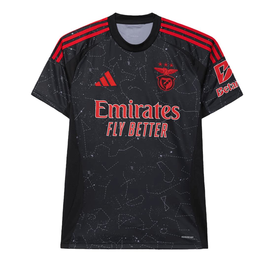 Maillot de football personnalisé Benfica Extérieur 2024/25