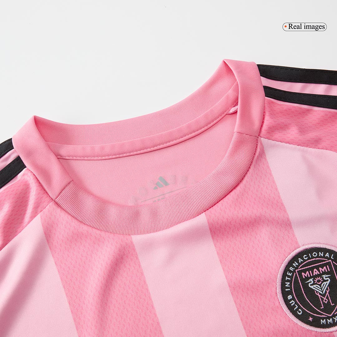 Inter Miami CF Heim-Fußballtrikot-Set 2025 für Kinder (Trikot + Shorts)