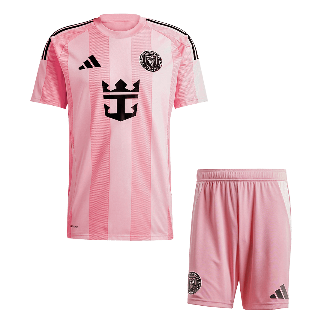 Inter Miami CF Heim-Fußballtrikot-Set 2025 (Trikot + Shorts)
