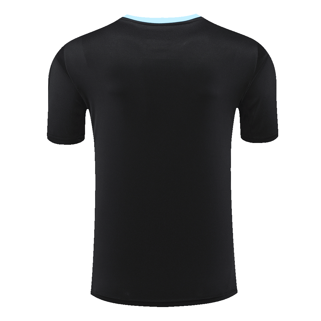 Maillot d'entraînement d'avant-match de l'Argentine pour la Copa America 2024 (maillot et short)
