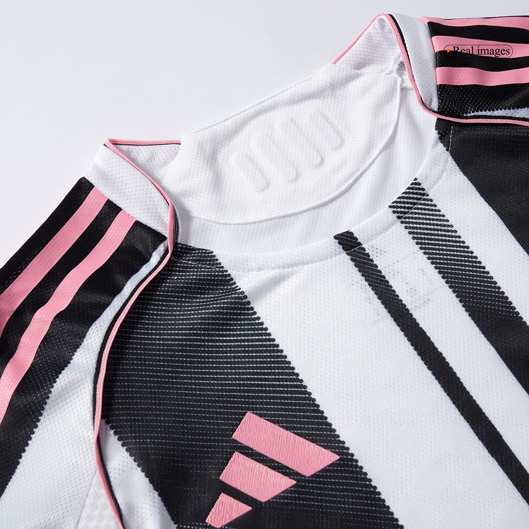 Authentic Juventus Home Soccer Jersey 2025/26 Black&White