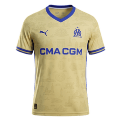 Marseille Fourth Soccer Jersey 25/26 Yellow
