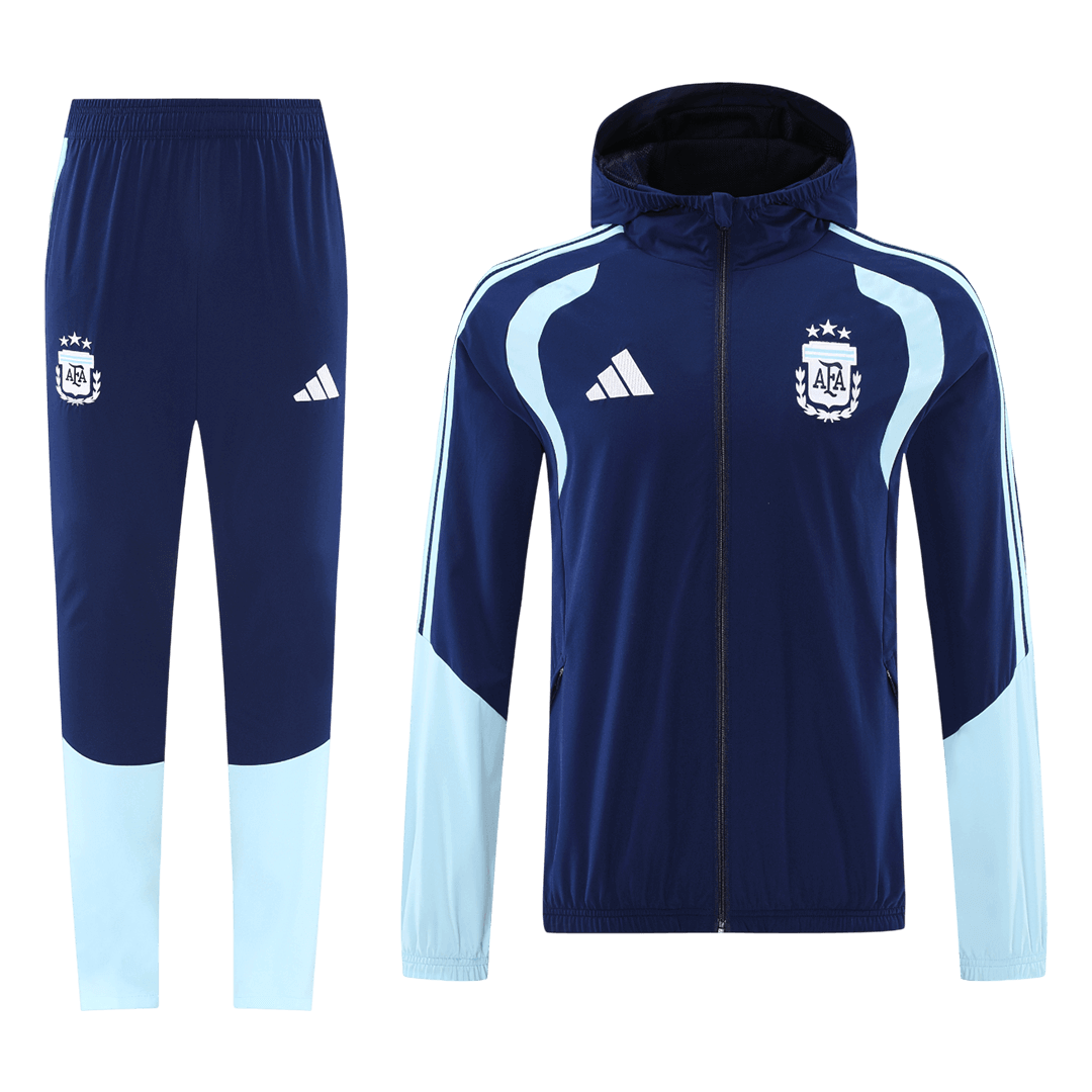 Argentina Hoodie Training Tracksuit Kit(Top+Pants) 2026 Navy