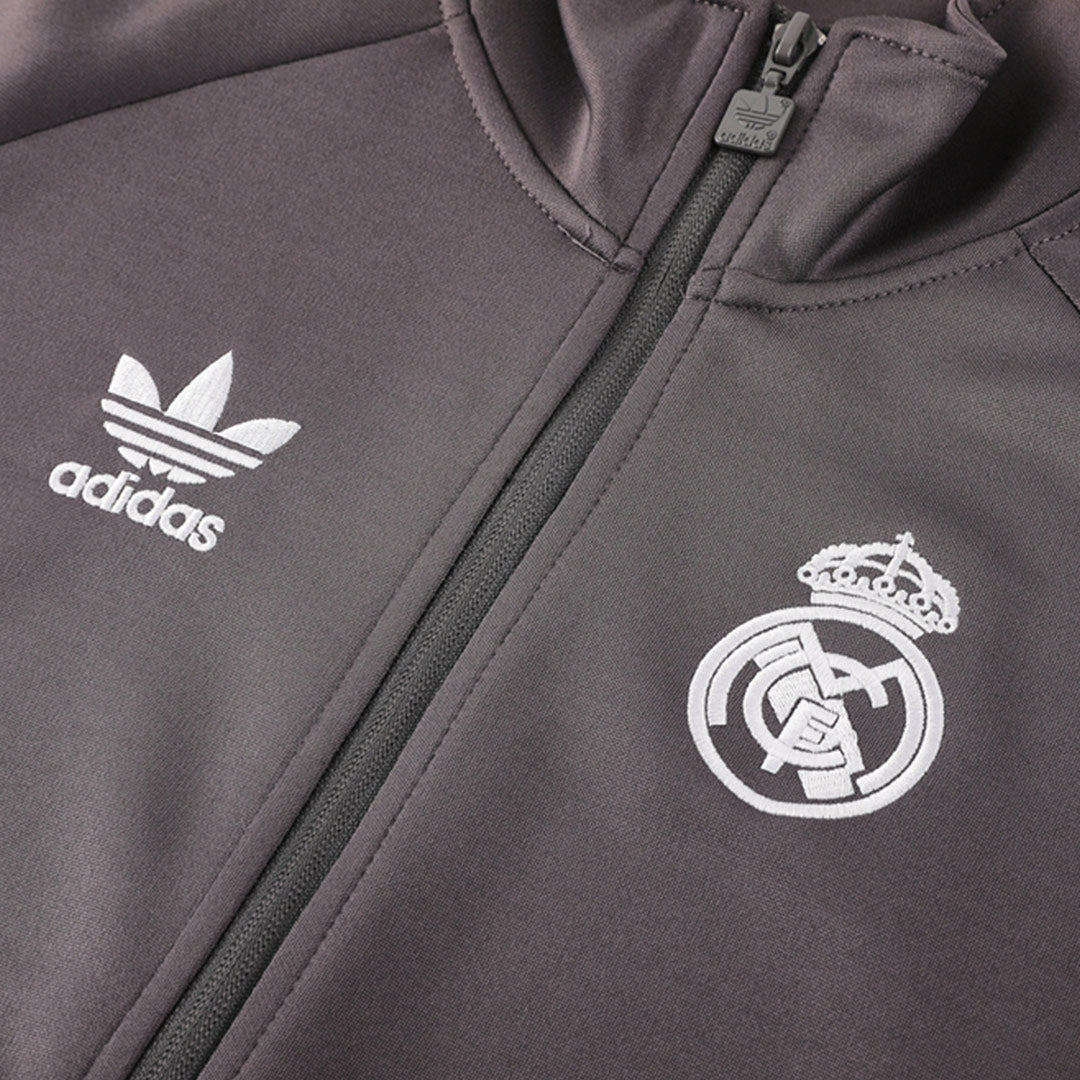 Real Madrid Training Jacket 2024/25 Gray
