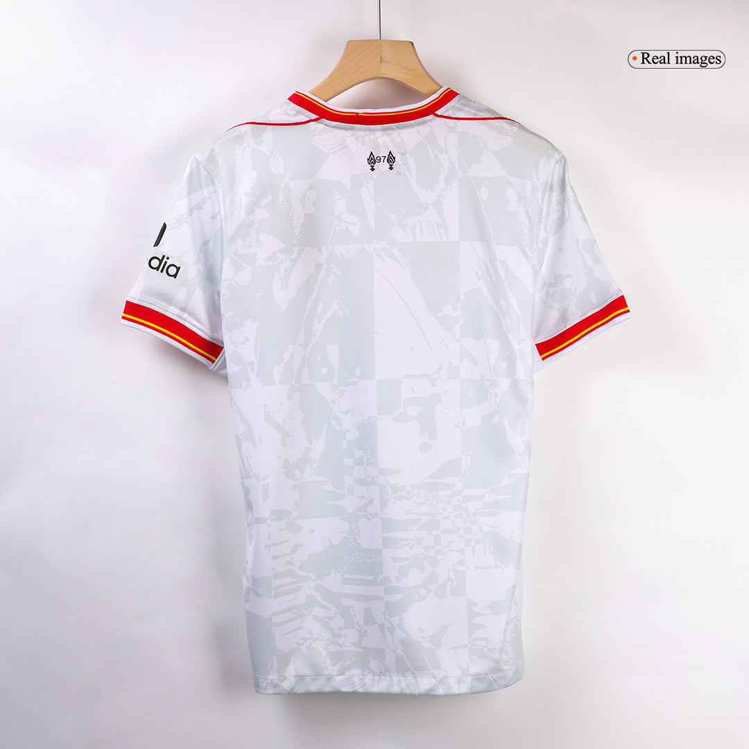 Liverpool Auswärts-Fußballtrikot 2024/25 (Trikot + Shorts + Socken)