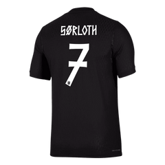 SØRLOTH #7 Player Version Norway Away Soccer Jersey World Cup 2026 Black