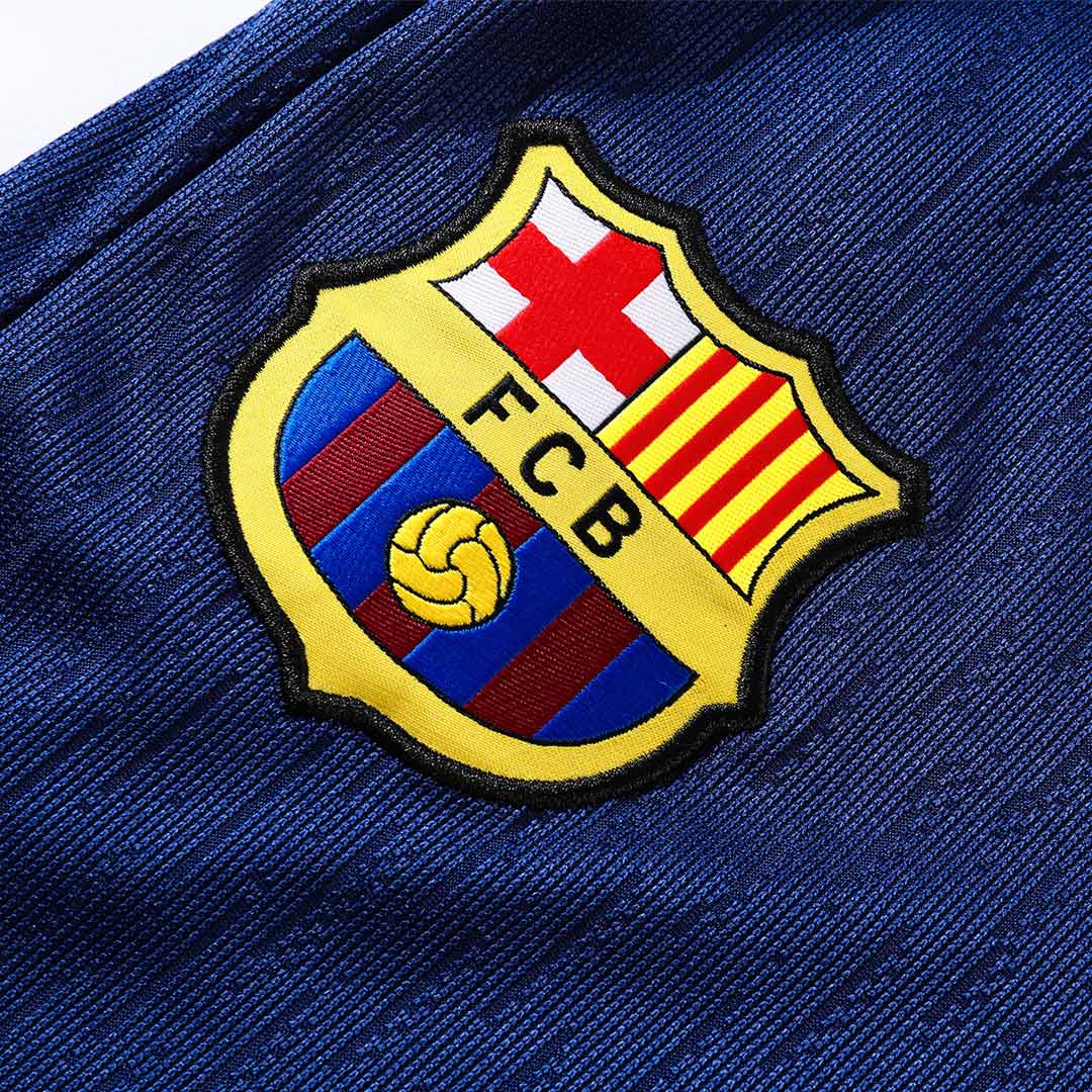 Barcelona Zipper Sweatshirt Kit(Top+Pants) 25/26 Navy