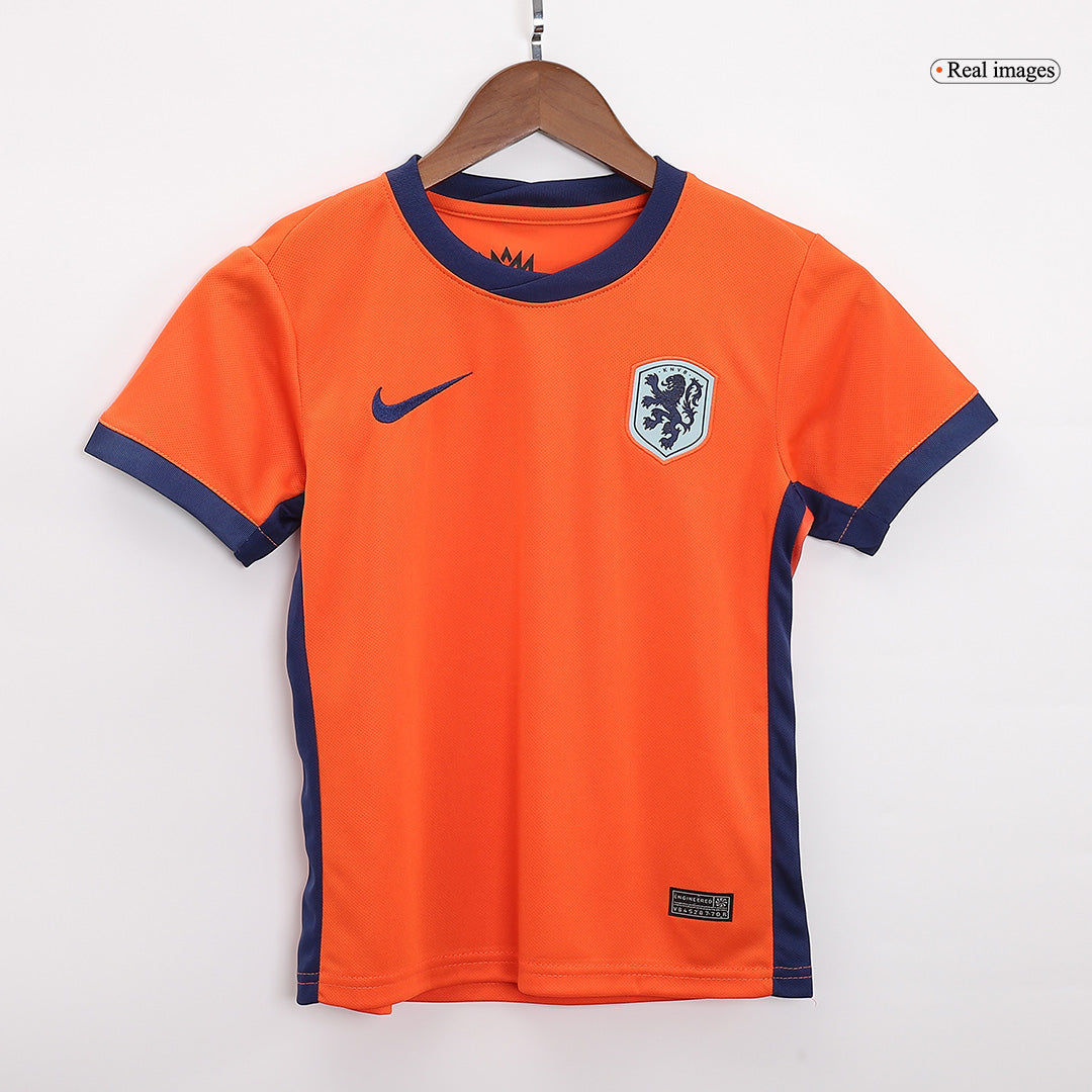 Maillot domicile Pays-Bas EURO 2024 pour enfant (maillot + short)