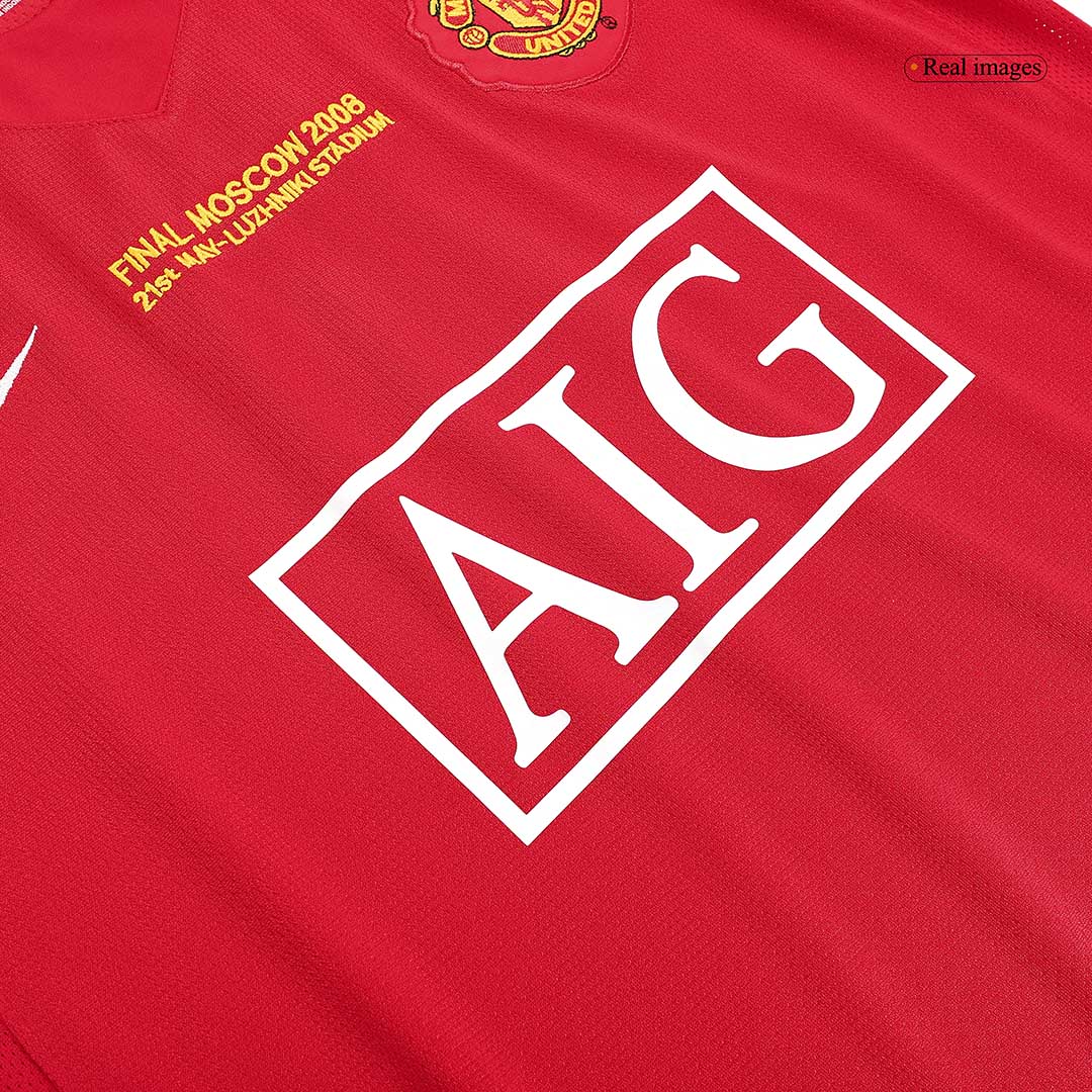 Manchester United Classic Soccer Jerseys Home 2007/08 - UCL Final