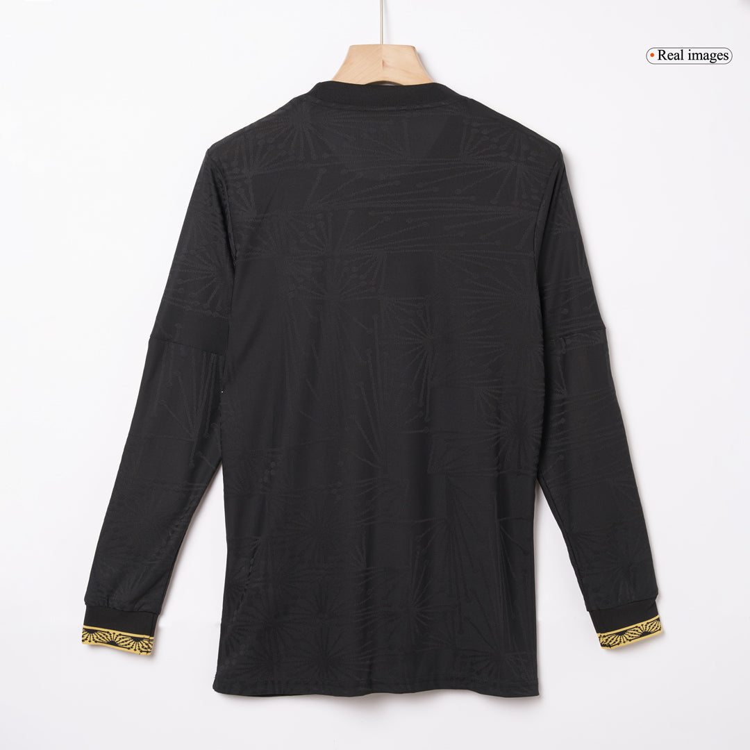 Maillot de football extérieur à manches longues, troisième choix, authentique, Mexique 2025 - Gold Cup