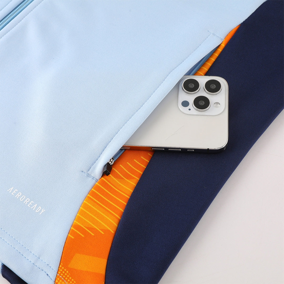 Real Madrid Trainingskit 2024/25 - Blau (Jacke+Hose)