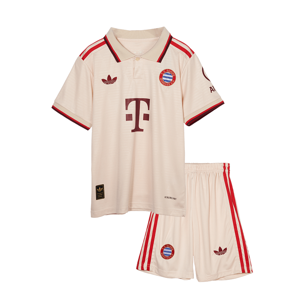 Maillot extérieur Bayern Munich 2024/25 pour enfant (maillot et short) - UCL