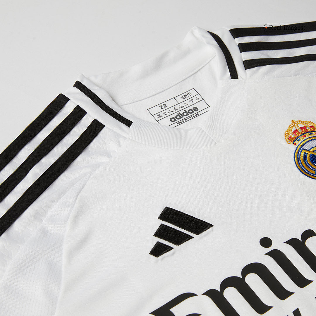 Maillot domicile Real Madrid 2024/25 pour enfant (maillot, short, chaussettes)
