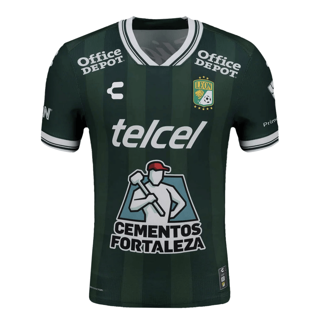 Club León Home Soccer Jersey 25/26 Green
