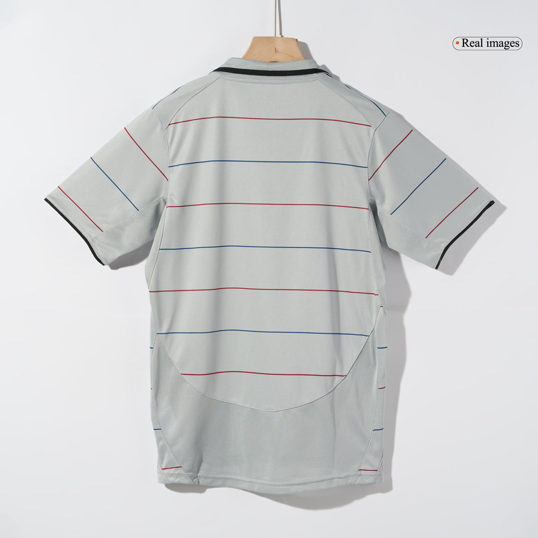 Barcelona Away Soccer Jersey Retro 2003/04