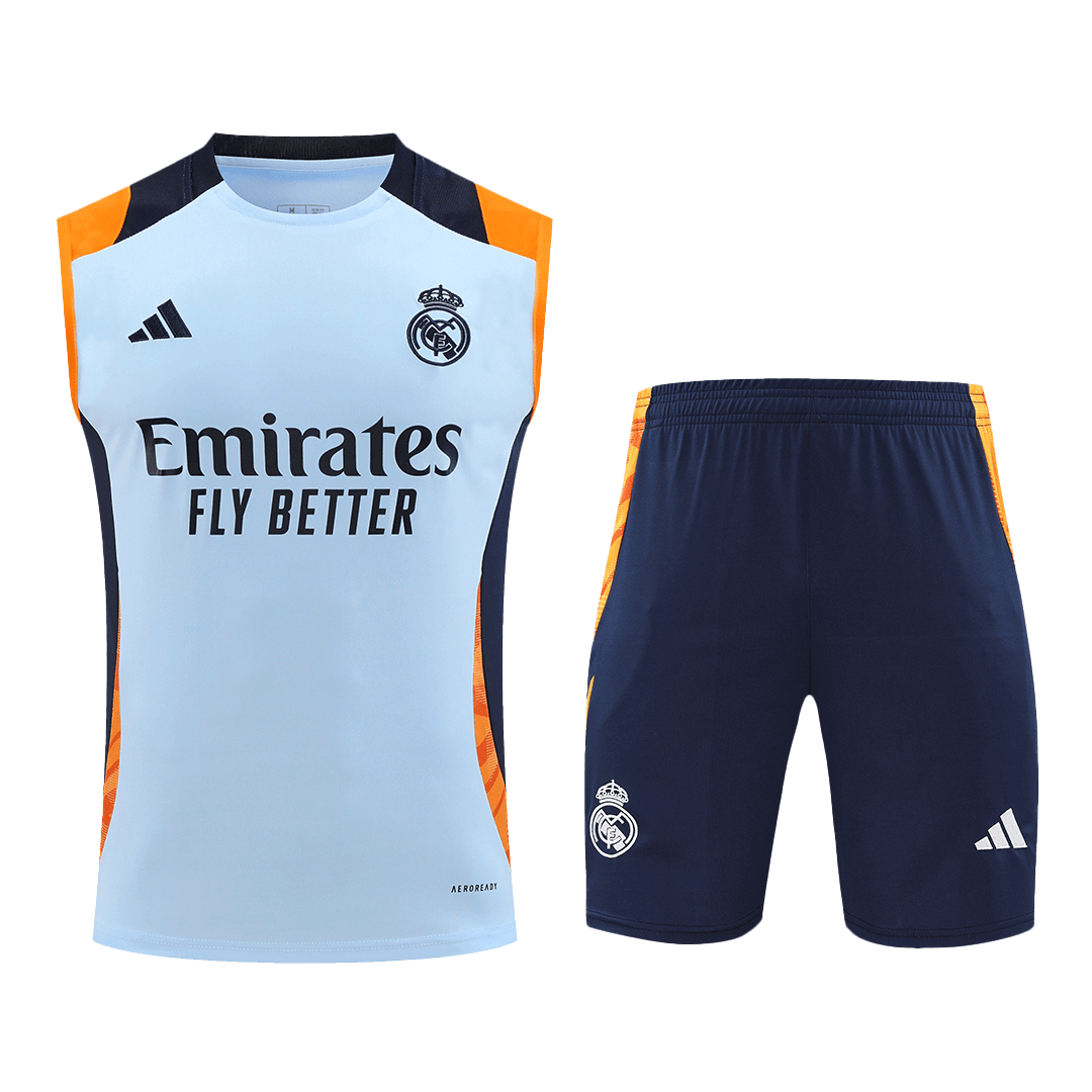 Maillot d'avant-match du Real Madrid 2024/25 (Maillot+Short)