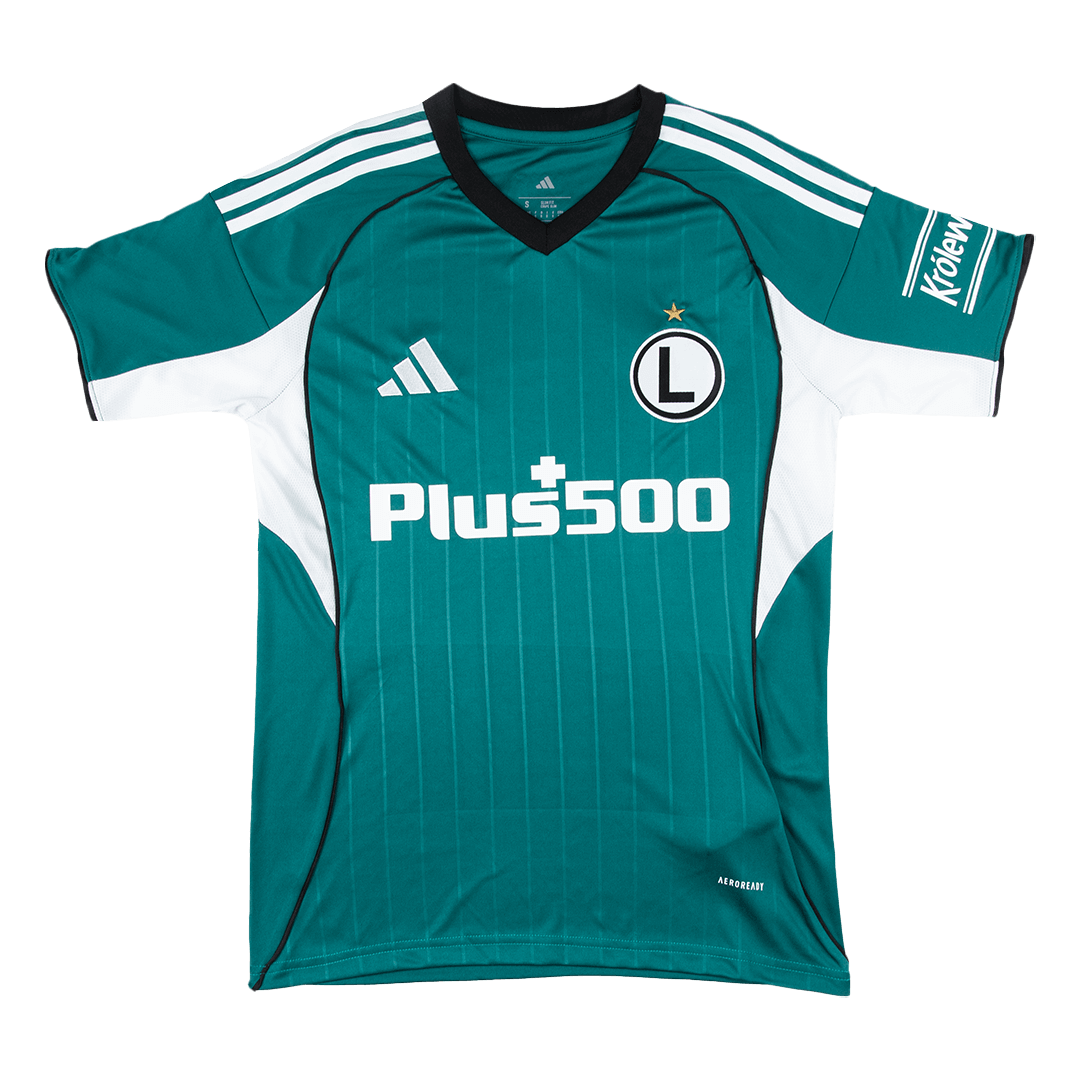 Legia Warszawa Away Soccer Jersey 25/26 Green