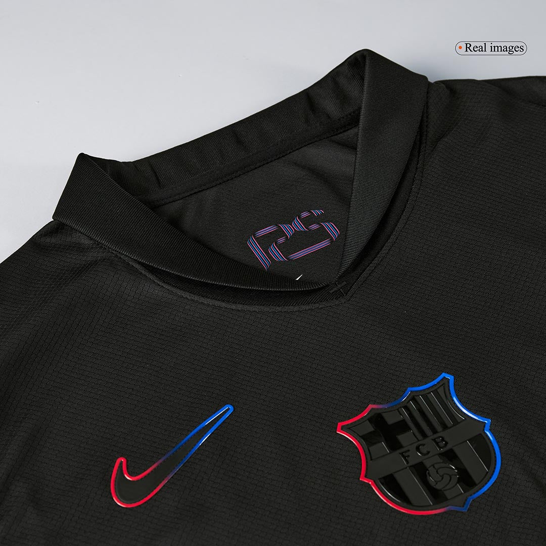 Barcelona RAPHINHA #11 Away Jersey 2024/25 - UCL Edition (Spotify Logo Without Text)
