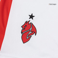 Kid's AC Milan Away Soccer Jersey Kit(Jersey+Shorts+Socks) 25/26 White