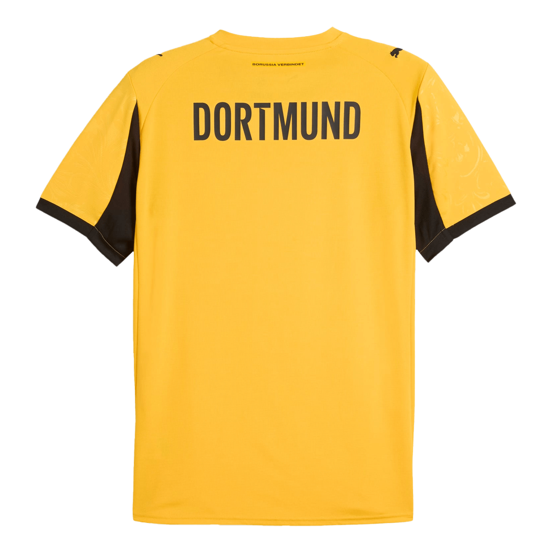 Borussia Dortmund Replica Cup Home Soccer Jersey 25/26 Yellow