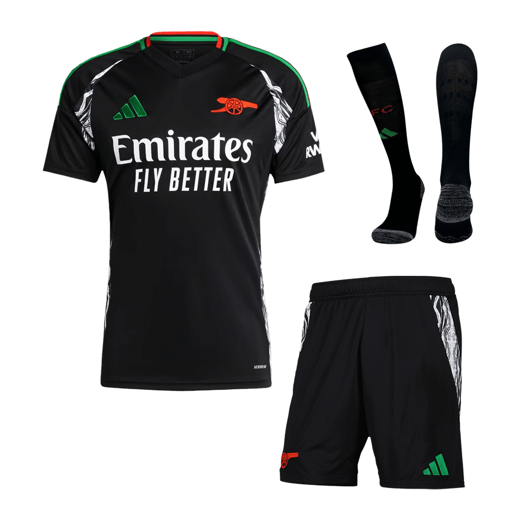 Arsenal Away Jersey Kit 2024/25 (Jersey+Shorts+Socks)