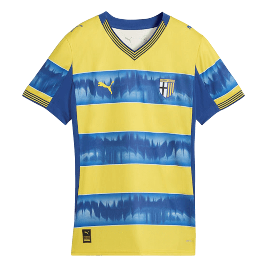 Parma Calcio Away Soccer Jersey 25/26 Yellow&Blue