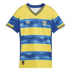 Parma Calcio Away Soccer Jersey 25/26 Yellow&Blue