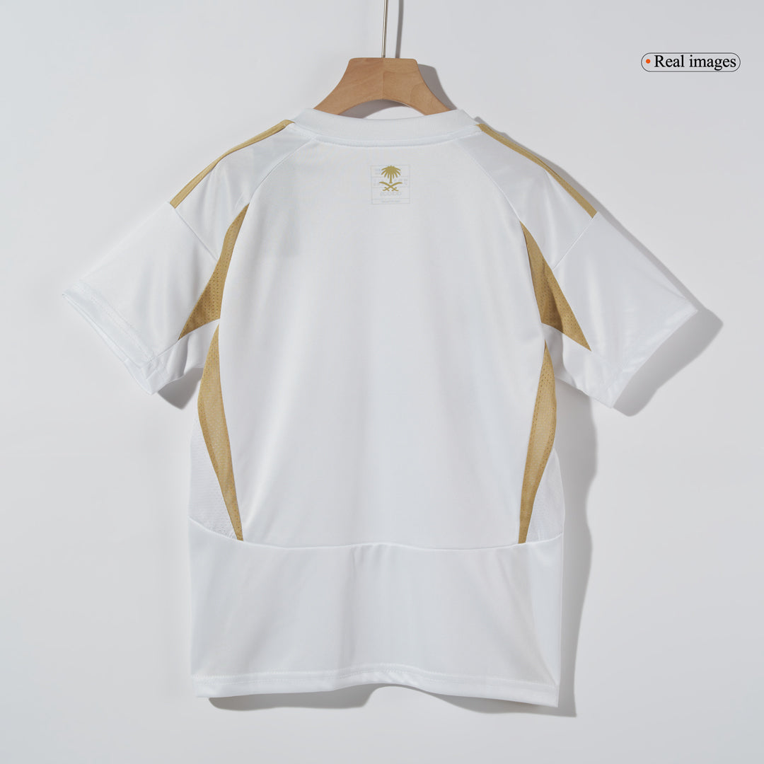 Al Nassr Third Away Soccer Jersey Kit 2024/25 Kids(Jersey+Shorts)