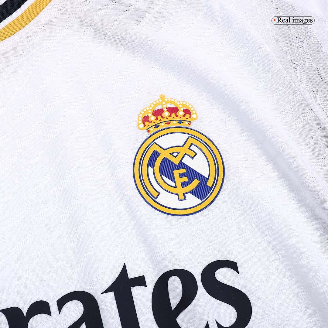 Maillot domicile authentique Real Madrid BELLINGHAM #5 2023/24 - Finale UCL