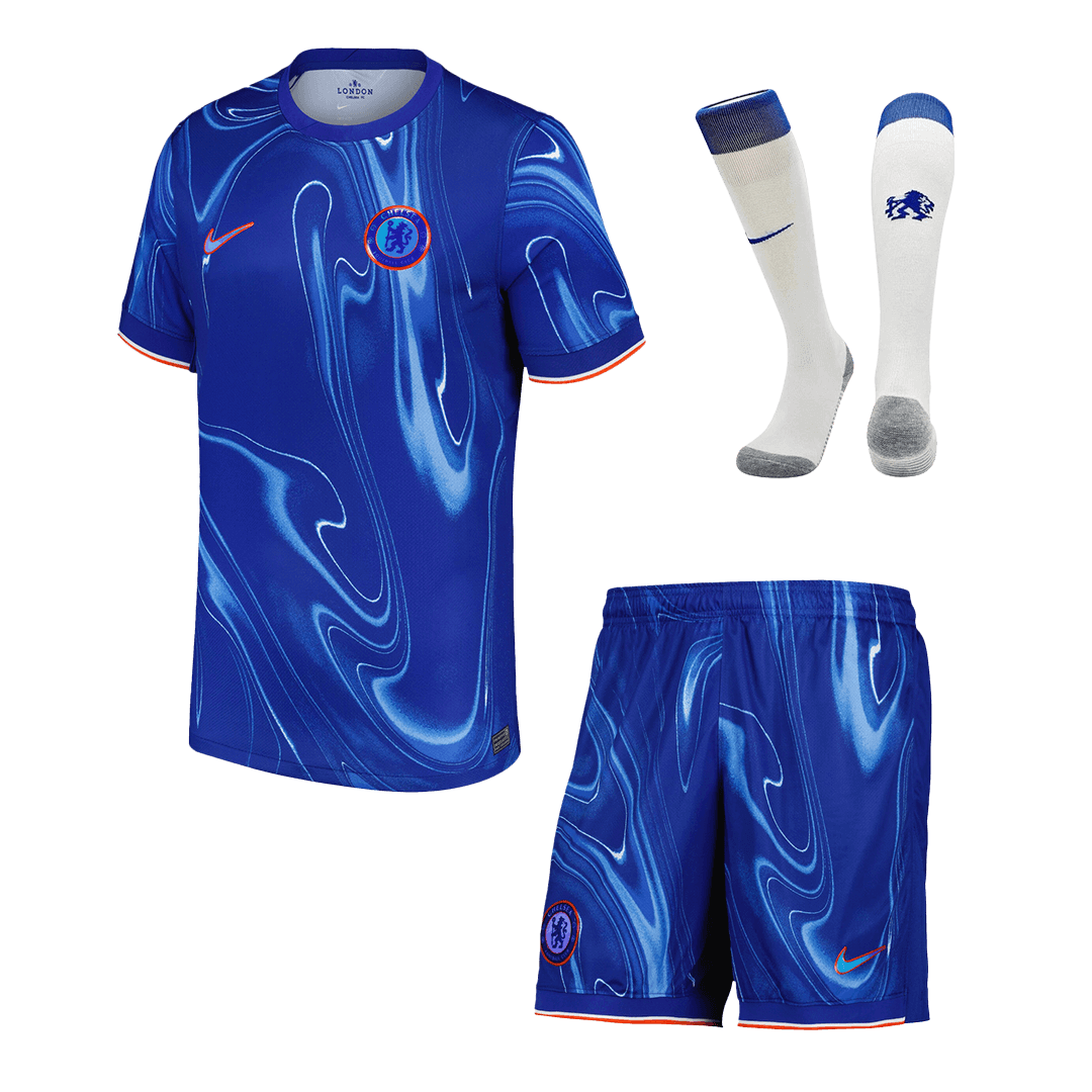 Maillot de football domicile Chelsea 2024/25 (maillot, short, chaussettes)