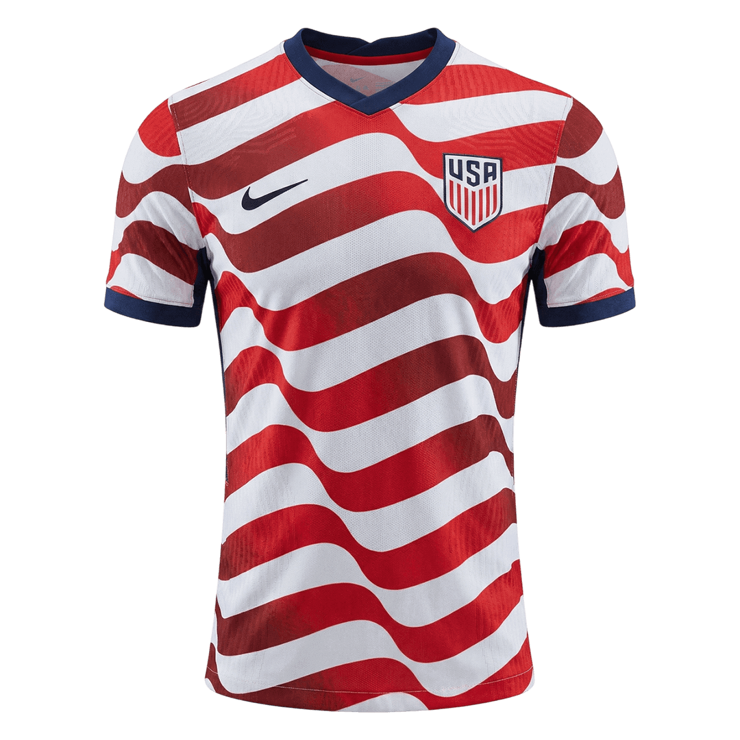 Player Version USA Home Soccer Jersey World Cup 2026 Red&White
