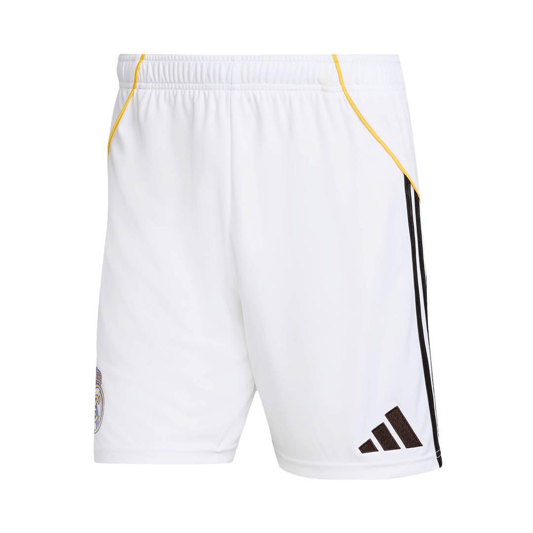 Real Madrid Home Soccer Jersey Kit(Jersey+Shorts) 2025/26 White
