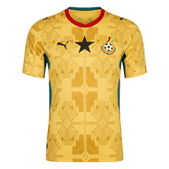 Ghana Away Soccer Jersey World Cup 2026 Yellow