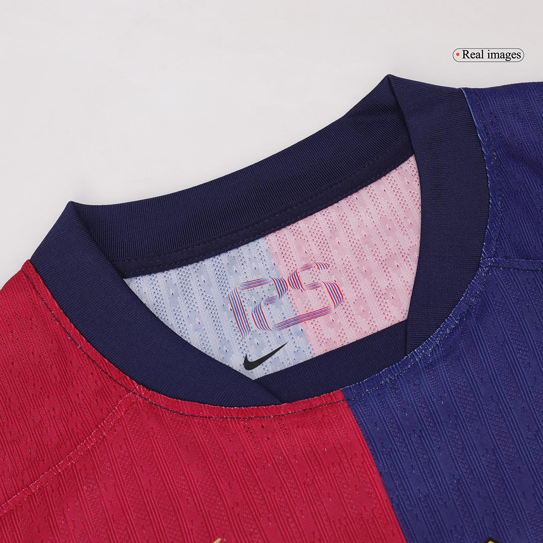 Barcelona RAPHINHA #11 Home Soccer Jersey Authentic 2024/25 - UCL Edition