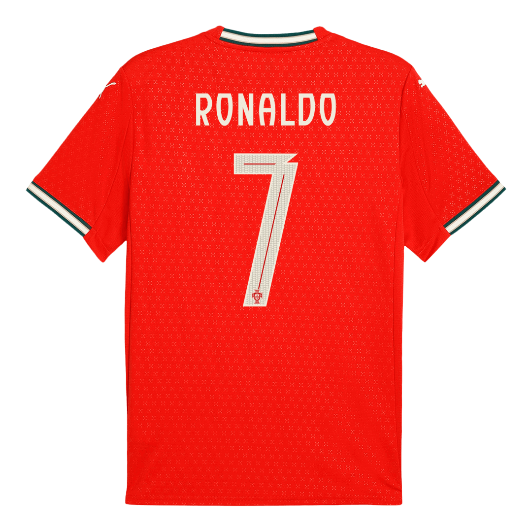 Maillot domicile Portugal Ronaldo #7 2025