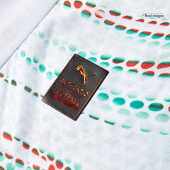 Maillot de football extérieur Portugal Ronaldo #7 authentique 2025
