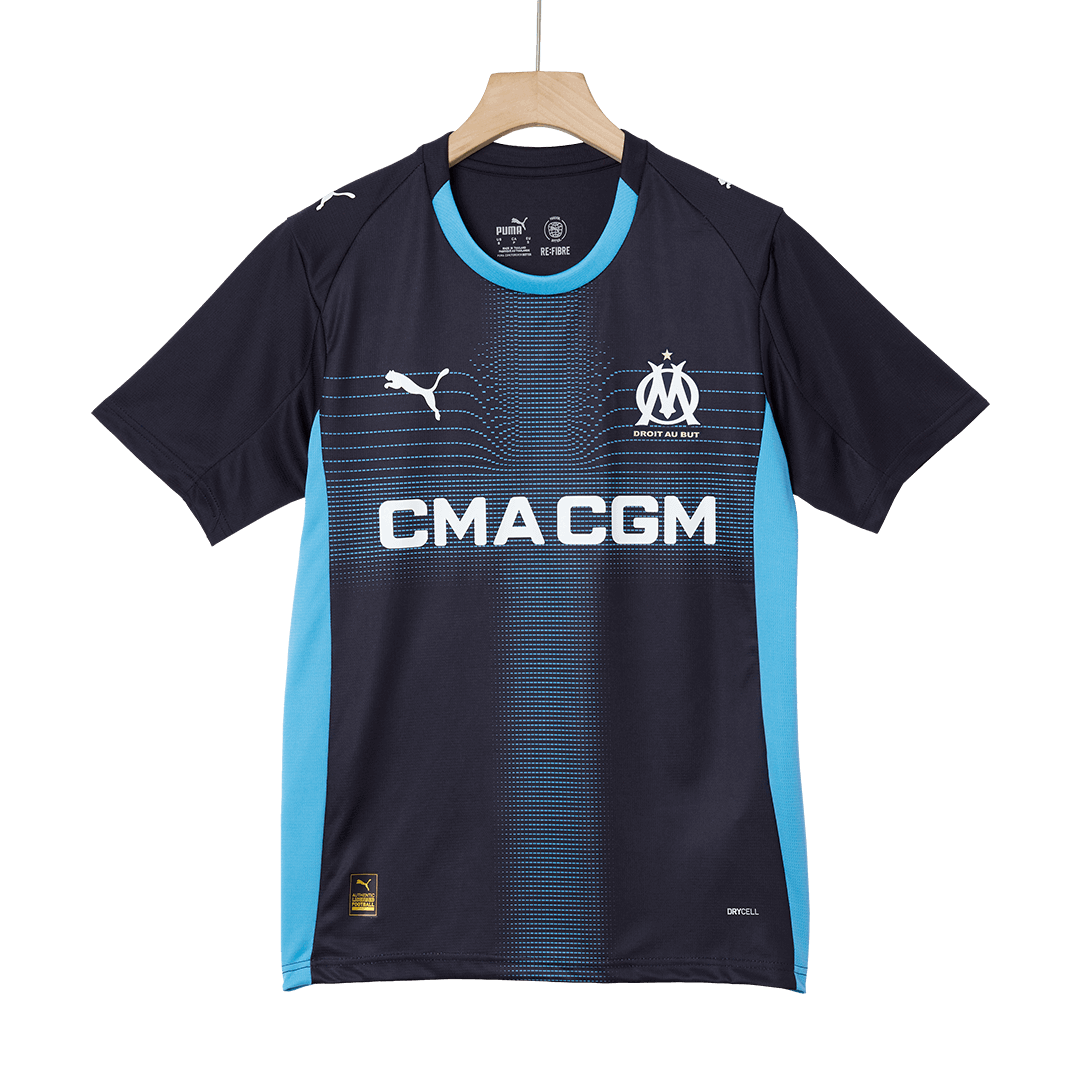 RABIOT #25 Marseille Away Soccer Jersey 25/26 Navy