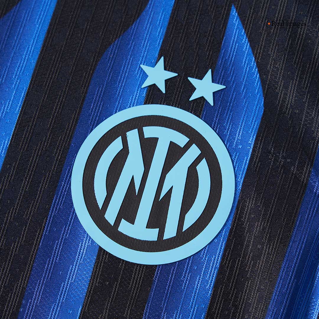 THURAM #9 Authentic Inter Milan Home Soccer Jersey 2025/26 Blue&Black