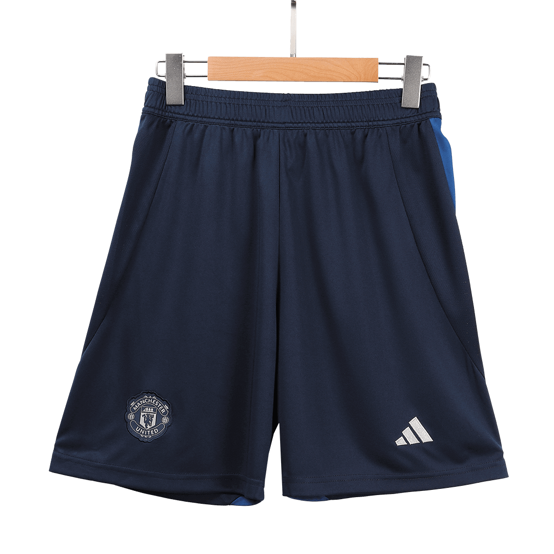 Manchester United Auswärts-Fußballtrikot 2024/25 (Trikot + Shorts + Socken)