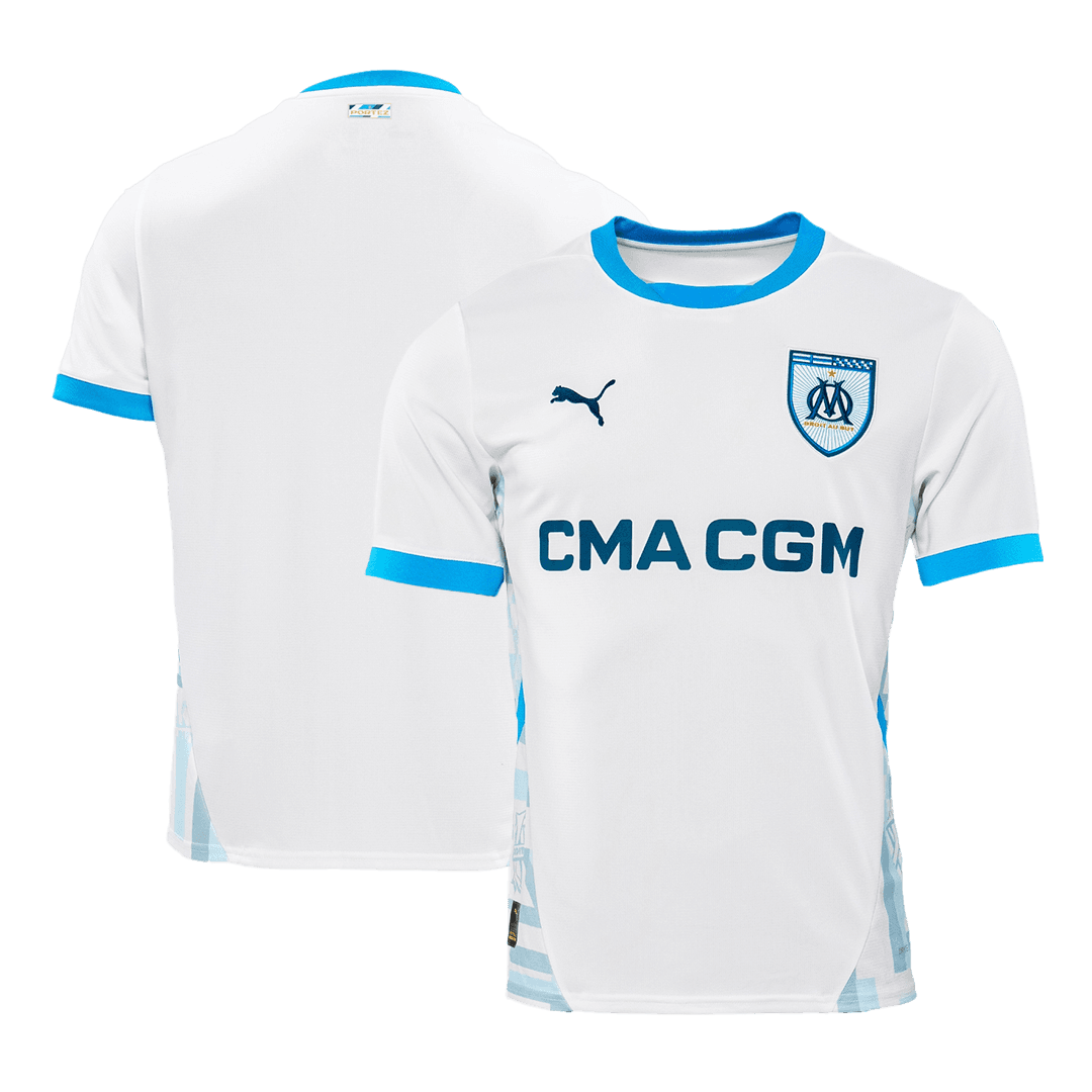 Maillot domicile Marseille 2024/25 en gros 