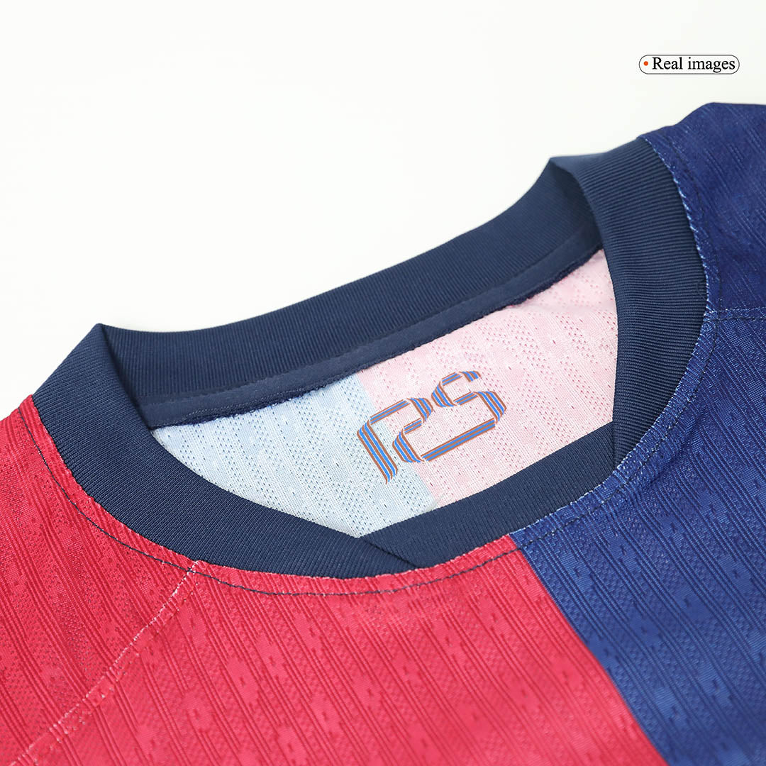 Barcelona RAPHINHA #11 Home Soccer Jersey Authentic 2024/25 - UCL Edition(Spotify Logo Without Text)