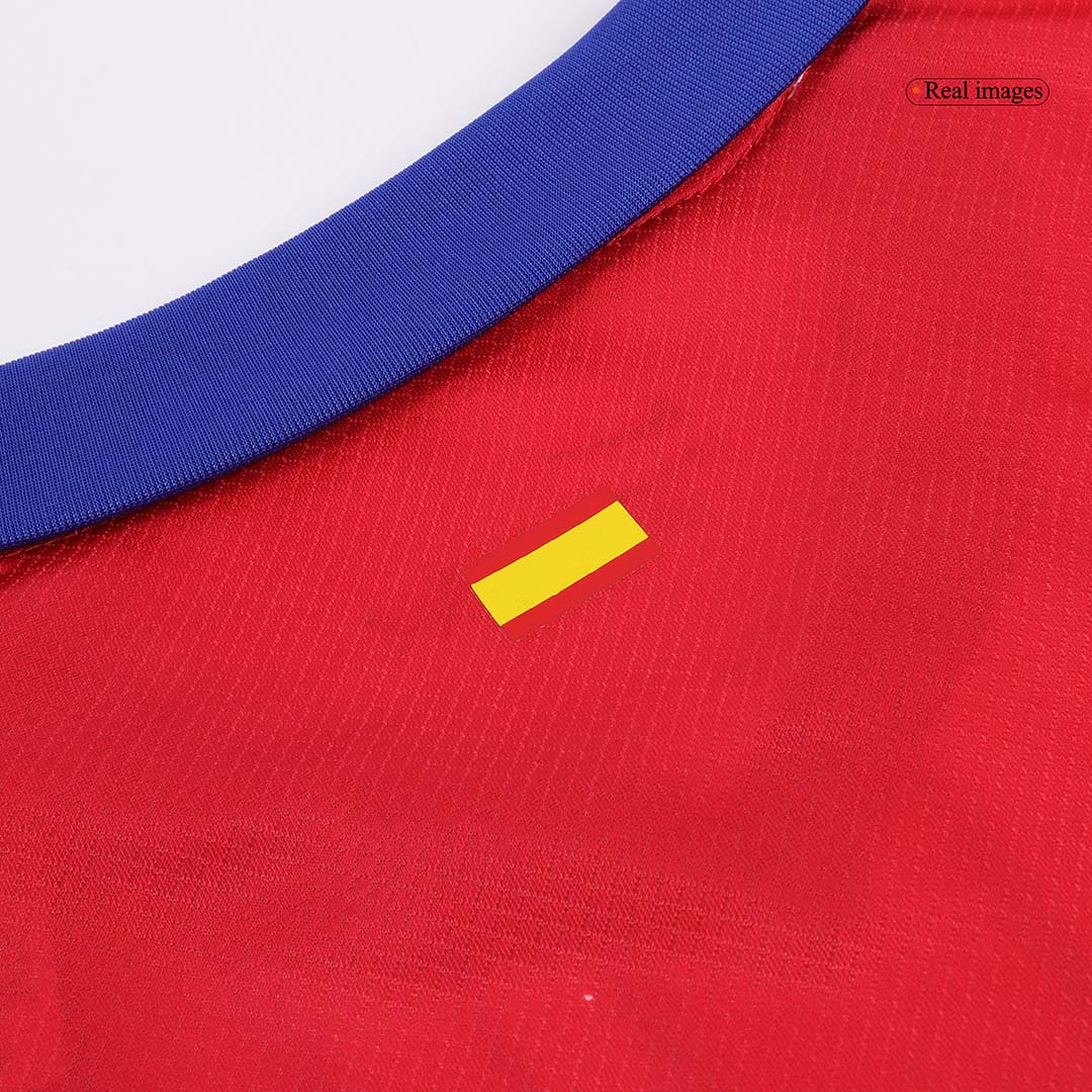 Atletico Madrid Home Soccer Jersey Kit 2024/25 Kids(Jersey+Shorts+Socks)