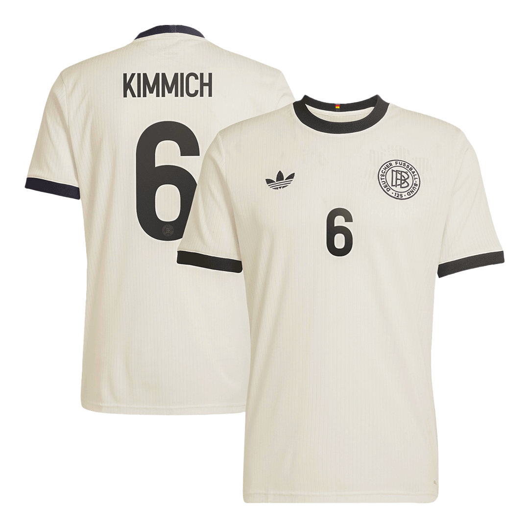 Maillot de football Allemagne KIMMICH #6 2025 - 125e anniversaire